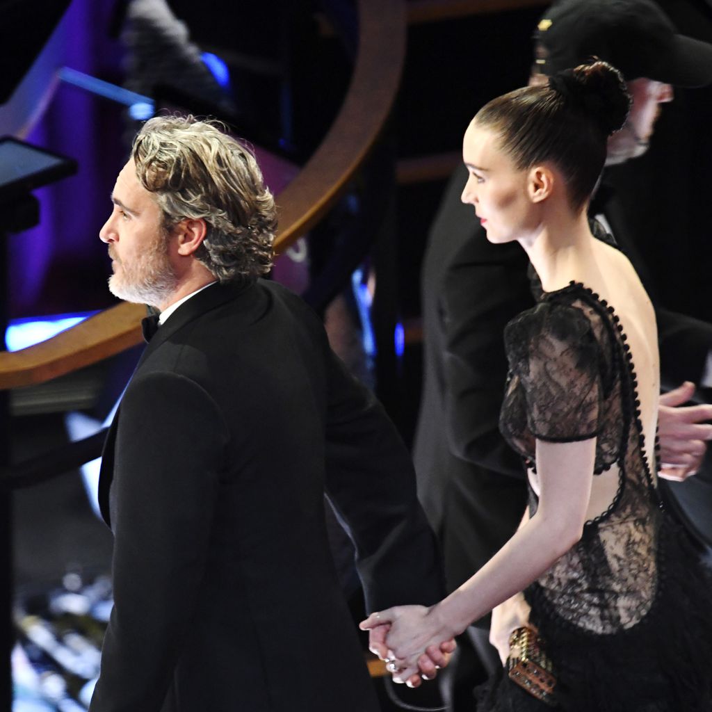 Joaquin Phoenix und Rooney Mara bei den Oscars 2020