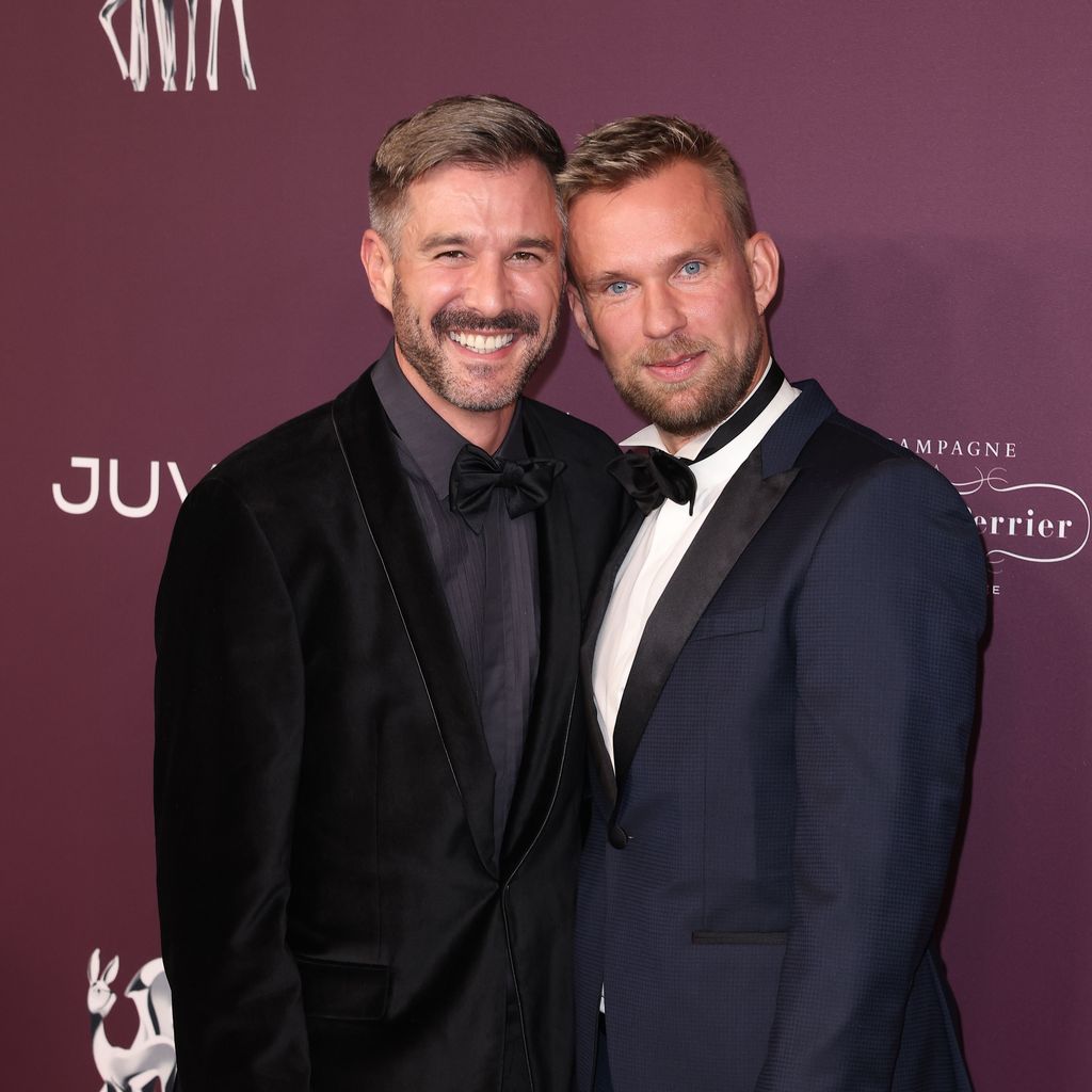 Jochen Schropp und sein Partner Norman, Oktober 2023