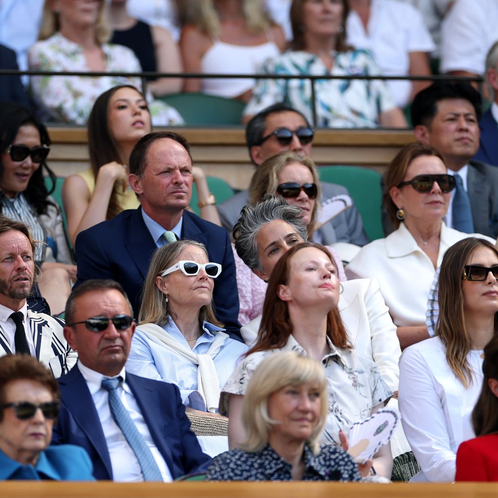 Jodie Foster und Alexandra Hedison in der Royal Box bei den Championships in Wimbledon 2026