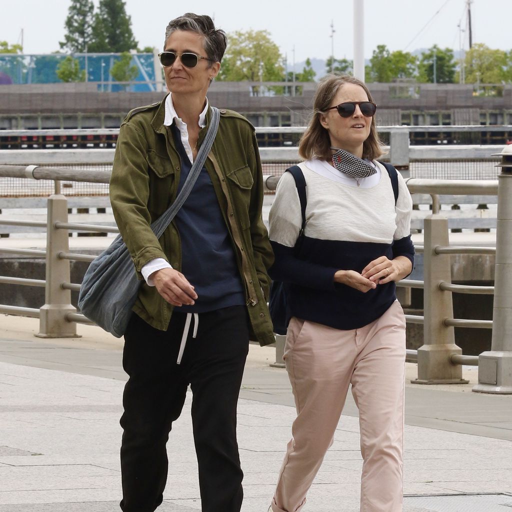 Jodie Foster und ihre Frau Alexandra Hedison, Mai 2021