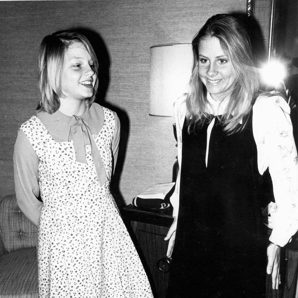 JODIE FOSTER UND IHRE SCHWESTER CONNIE