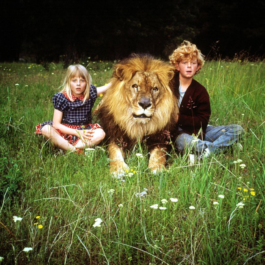 Jodie Foster und Co-Star Johnny während der Dreharbeiten zu "Napoleon and Samantha"