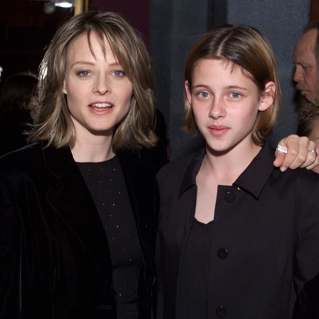 Jodie Foster und Kristen Stewart bei der "Panic Room"-Premiere 2002