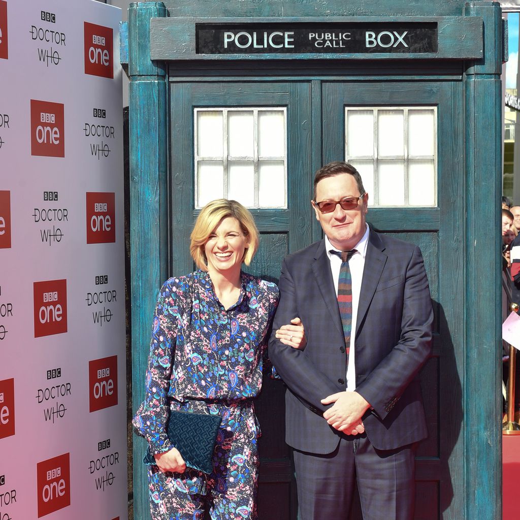 Jodie Whitaker und Chris Chibnall im September 2018 in Sheffield