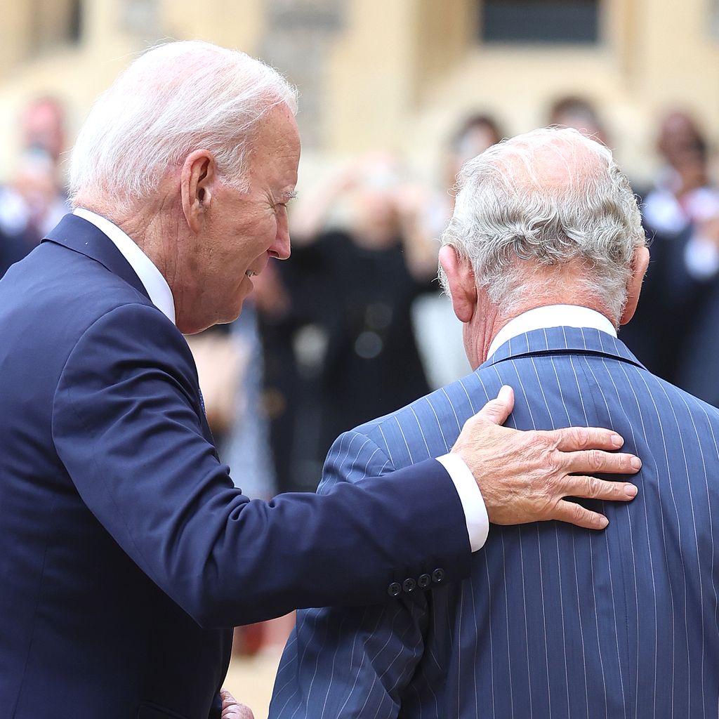 Joe Biden und König Charles im Juli 2023