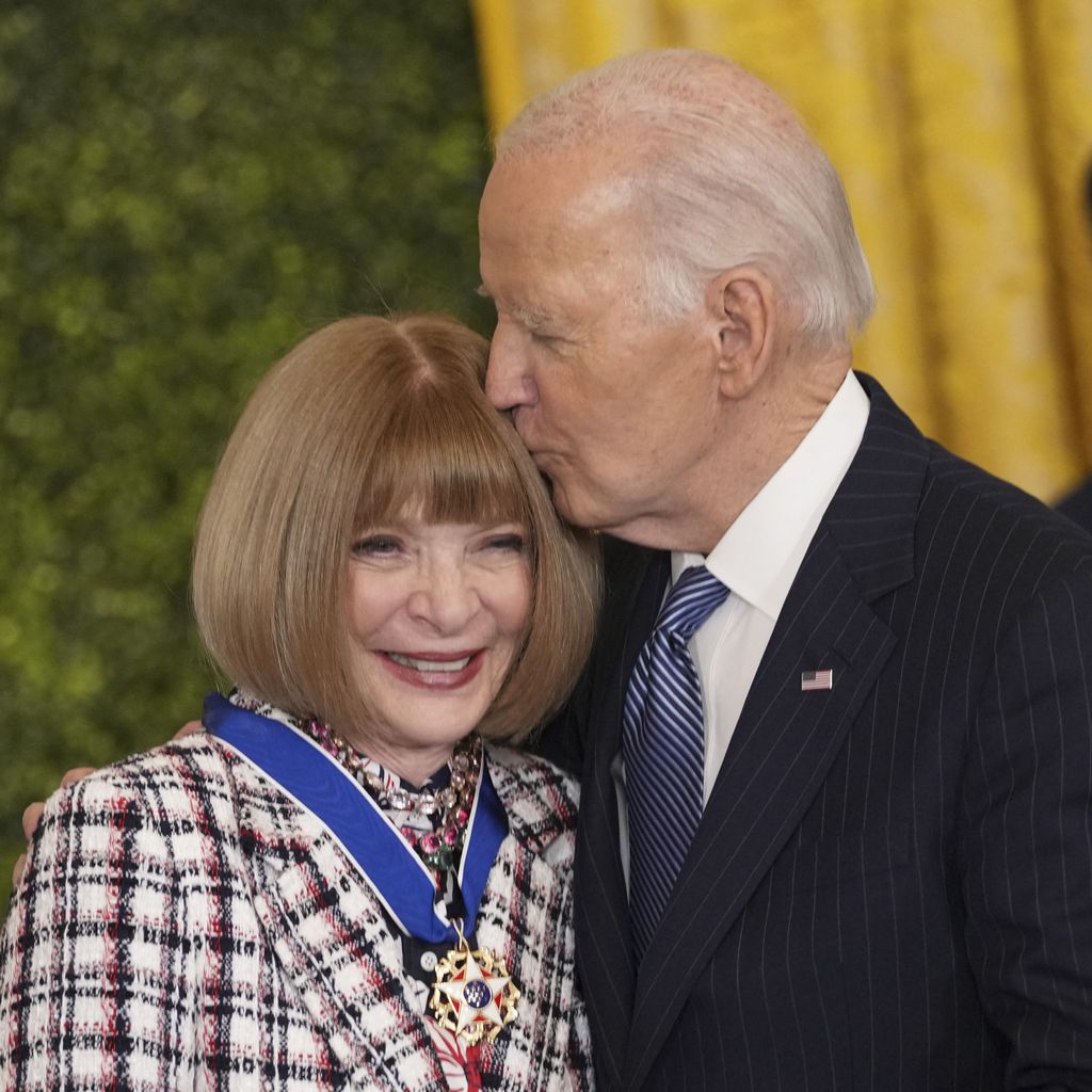 Anna Wintour und Joe Biden, Januar 2025