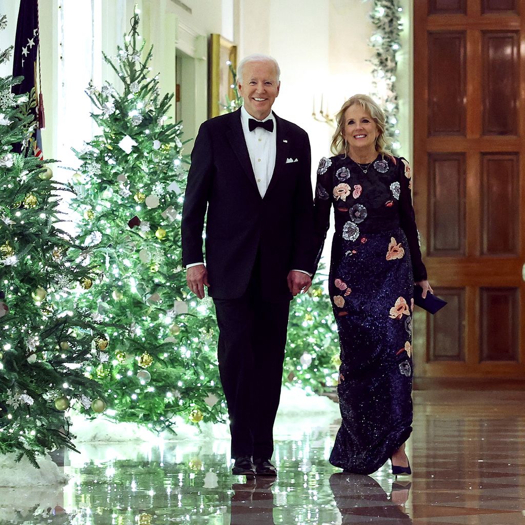Joe Biden mit seiner Frau Jill im Dezember 2022