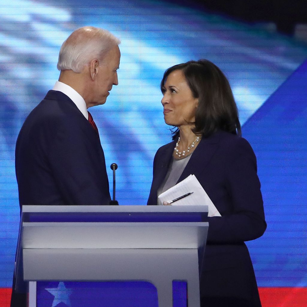 Joe Biden und Kamala Harris bei einem Wahlkampfauftritt, September 2020