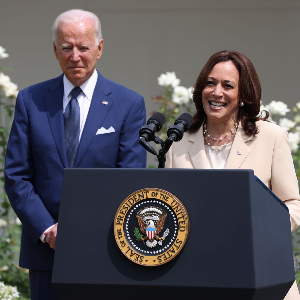 Joe Biden und Kamala Harris im Weißen Haus, Juli 2021