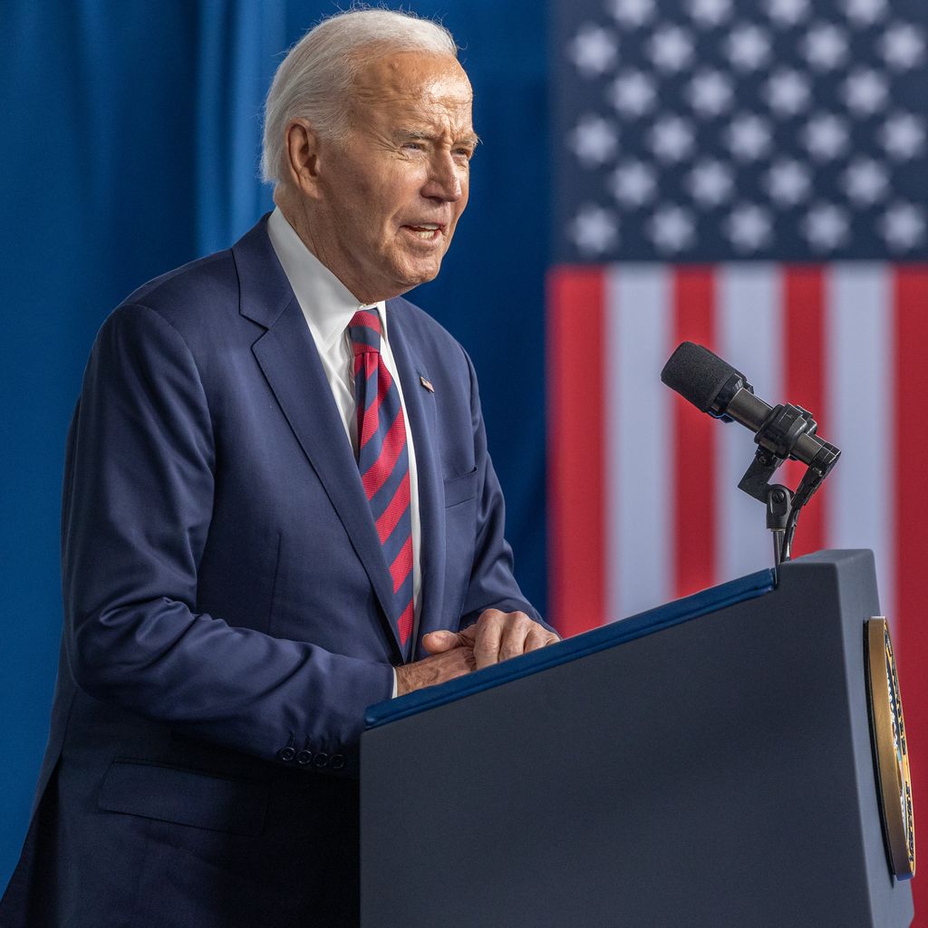 Joe Biden im Januar 2025