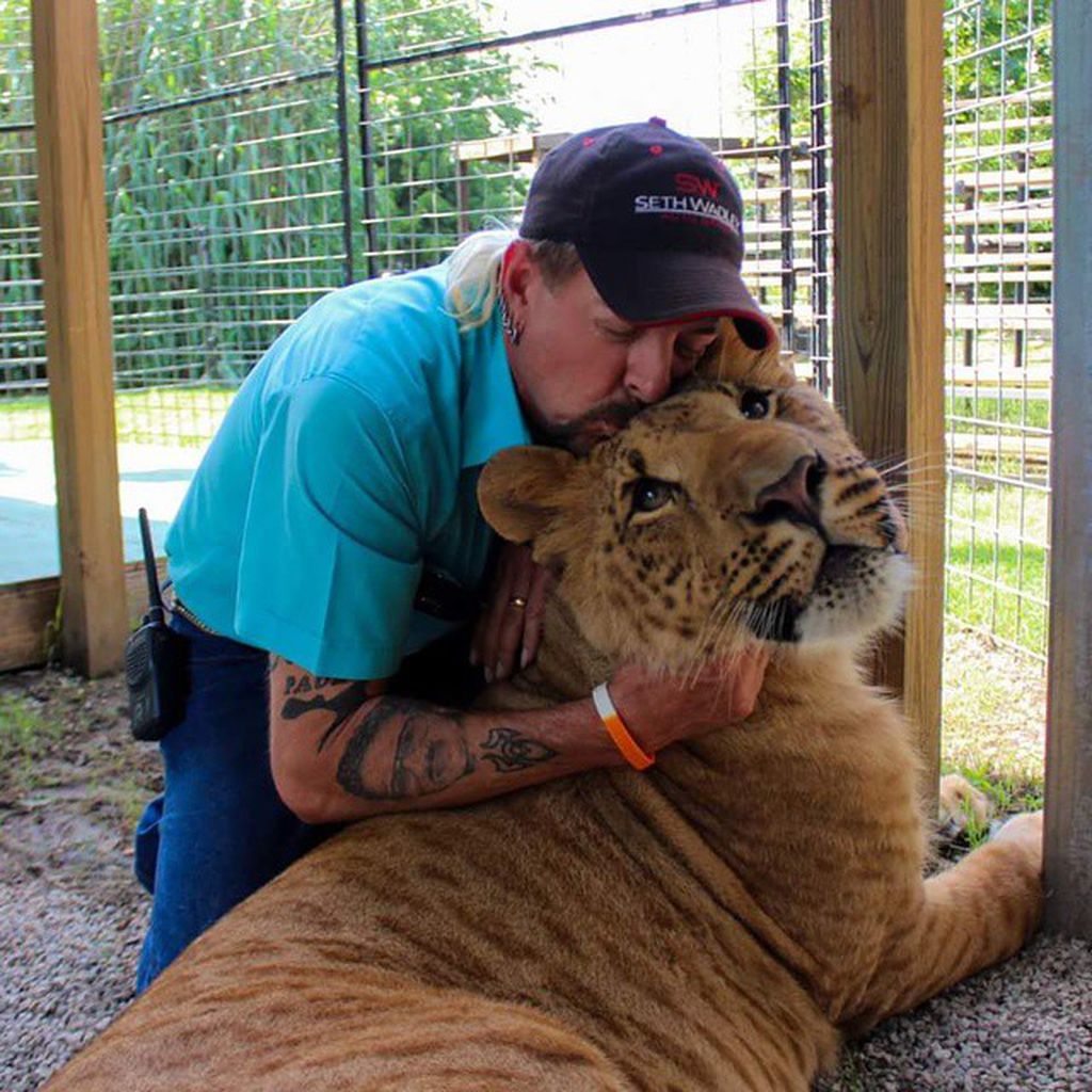 Joe Exotic in seinem Wildpark im Sommer 2015