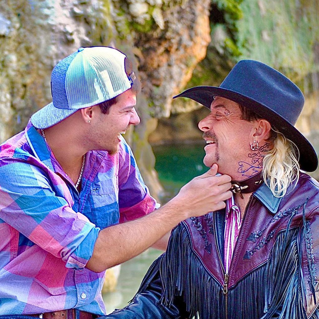Joe Exotic (rechts) mit seinem Ehemann