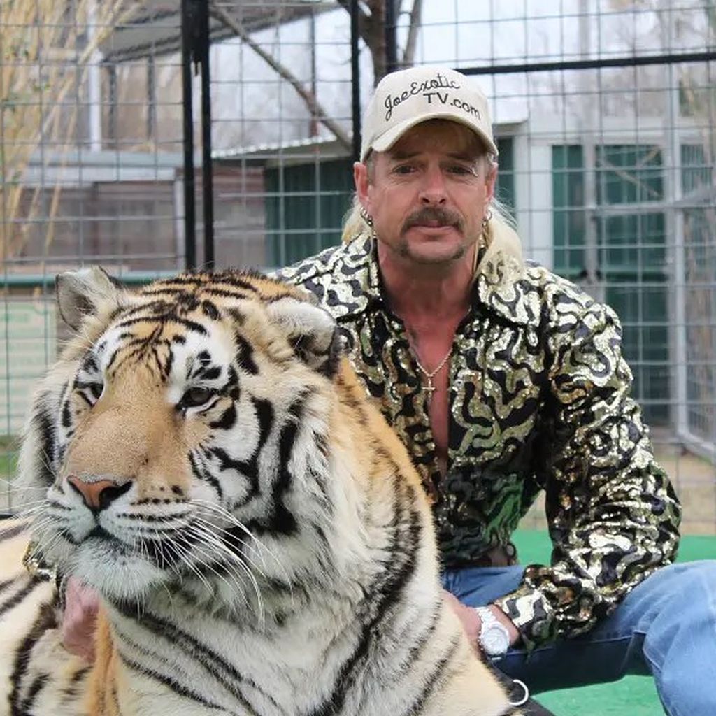 Joe Exotic in seinem Tiger-Zoo