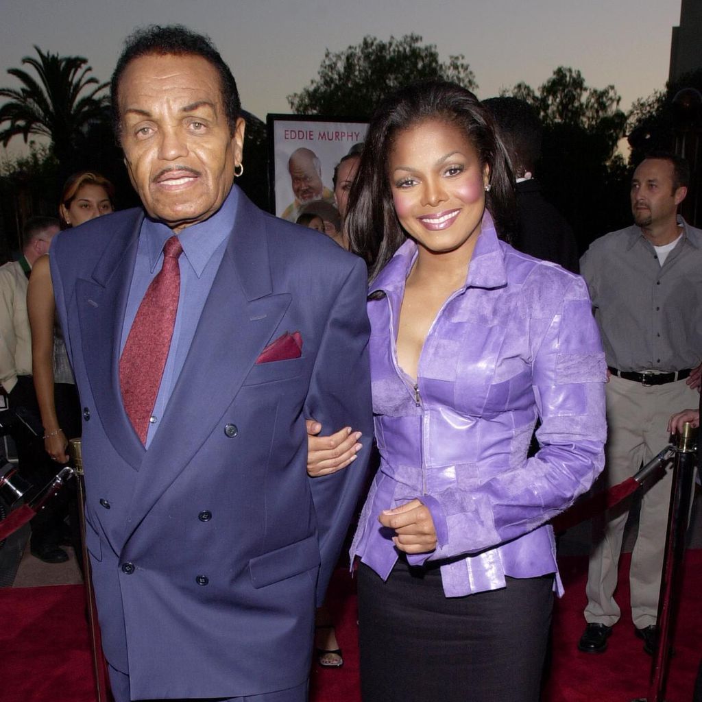 Joe und Janet Jackson bei einer Filmpremiere