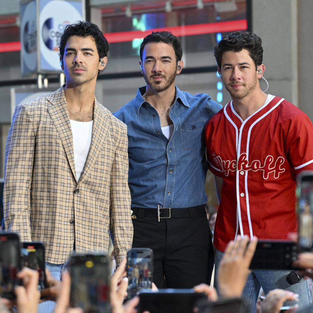 Joe Jonas, Kevin Jonas und Nick Jonas im August 2025 in New York City