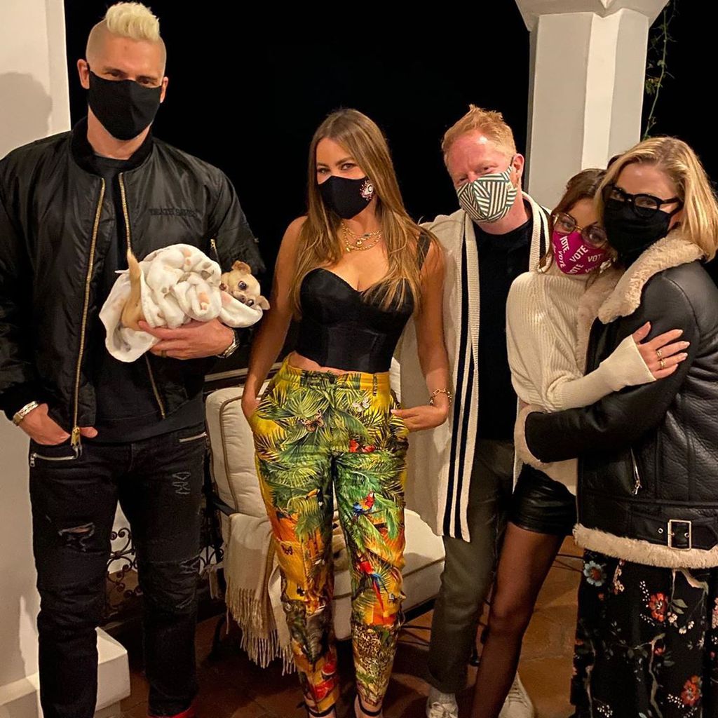 Joe Manganiello, Sofia Vergara, Jesse Tyler Ferguson, Sarah Hyland und Julie Bowen, 2020