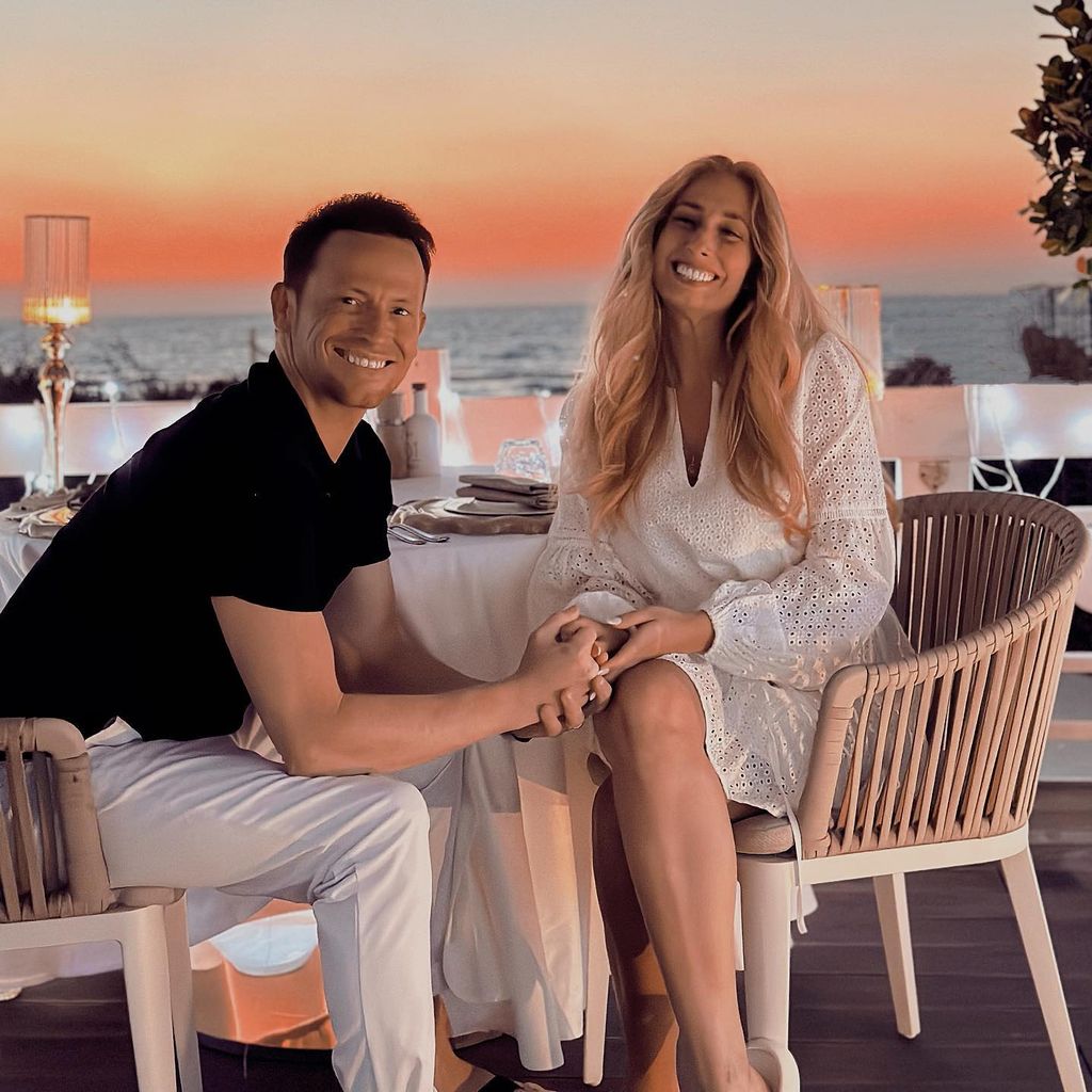 Joe Swash und Stacey Solomon im April 2023
