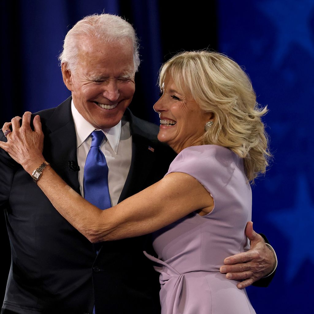 Joe und Jill Biden, August 2020