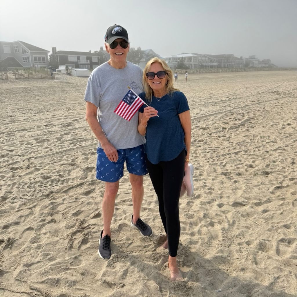 Joe und Jill Biden im Strandurlaub, Juli 2026