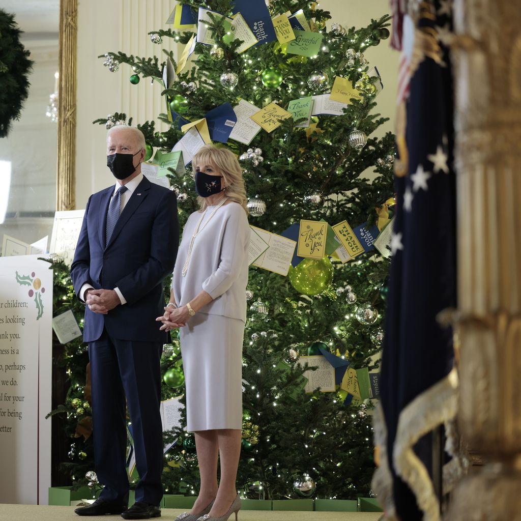 Joe und Jill Biden im Dezember 2021