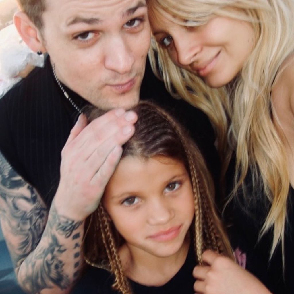 Joel Madden und Nicole Richie mit Sofia Richie