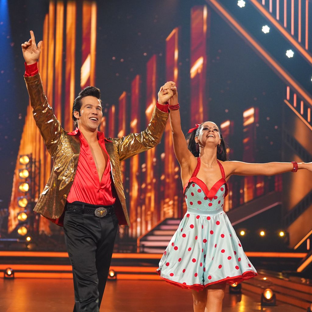 Joel Mattli und Malika Dzumaev