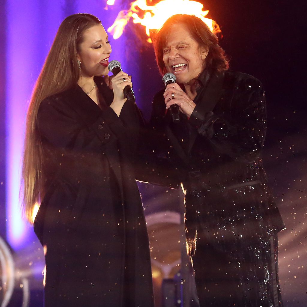 Joelina Drews und Jürgen Drews im Dezember 2020