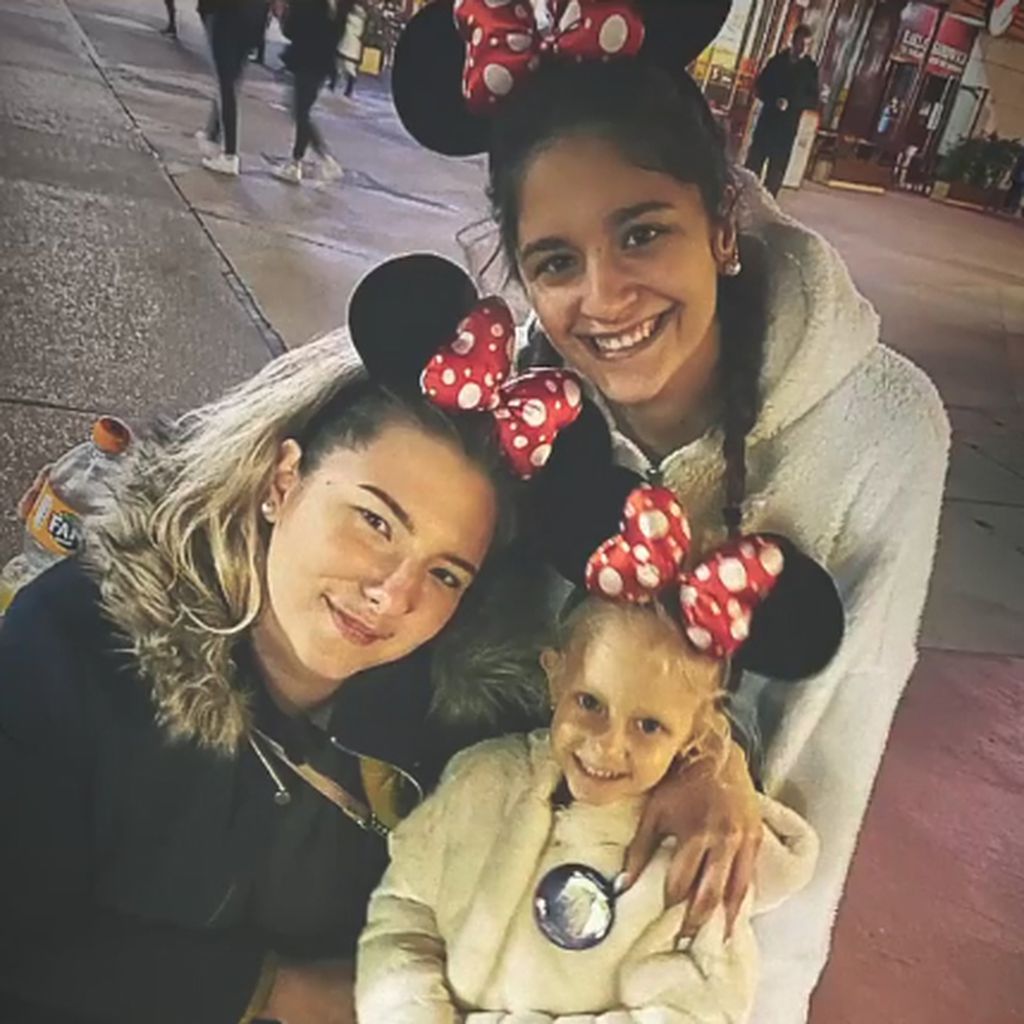 Joelina, Jada und Jenna im Disneyland, Februar 2020