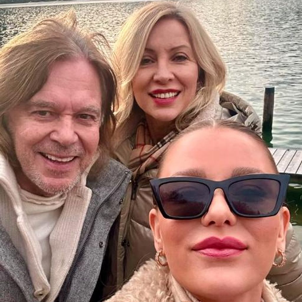 Joelina, Ramona und Jürgen Drews