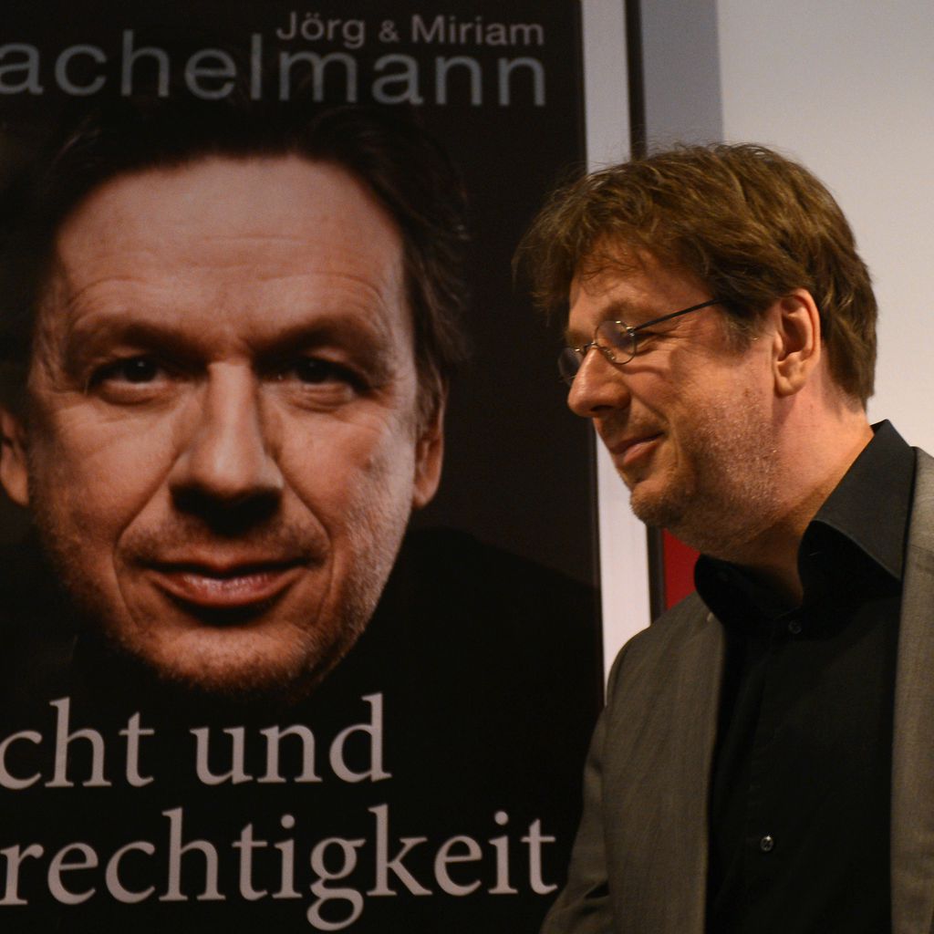 Jörg Kachelmann bei seiner Buch-Präsentation auf der Frankfurter Buchmesse 2012