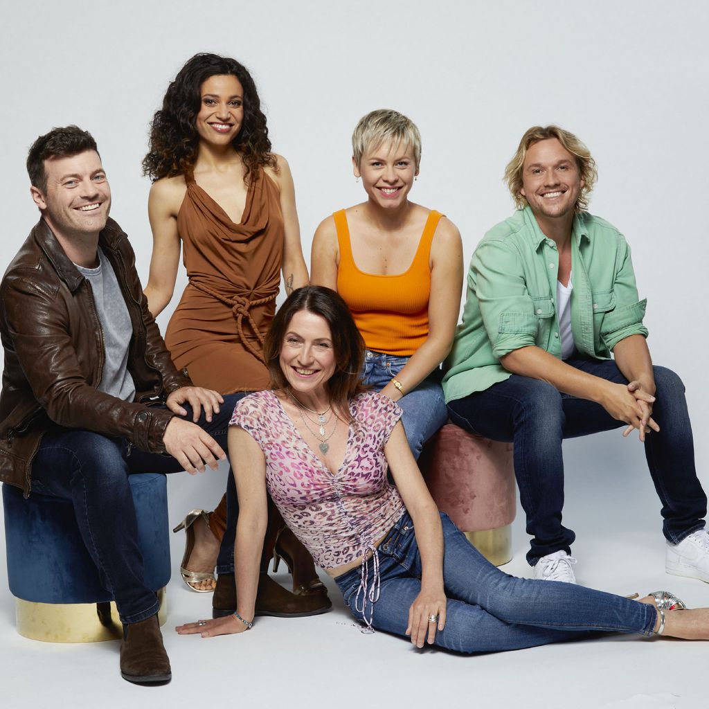 Jörg Rohde, Lisandra Bardél, Berrit Arnold, Jasmin Minz und Christopher Kohn, AWZ-Stars