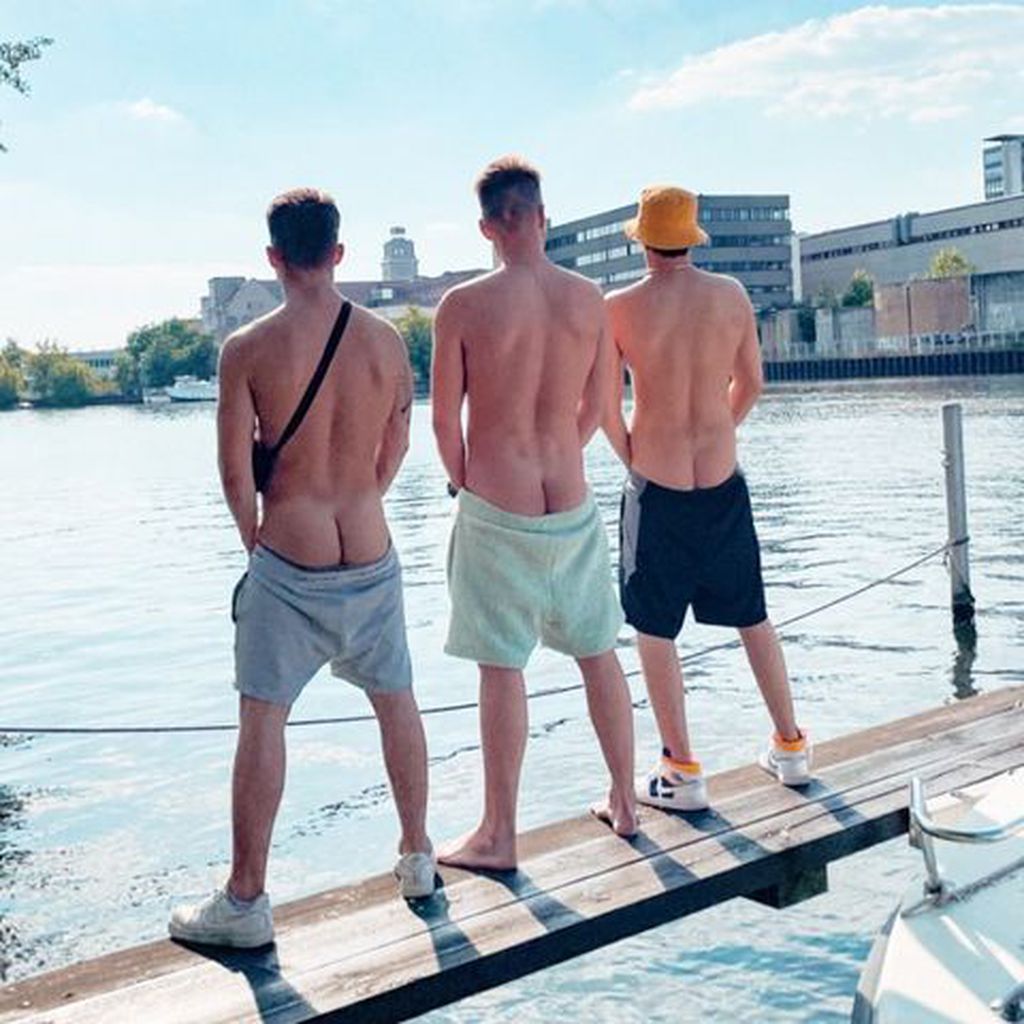 Jörn Lehmann, Jakob Grün und Adonis Jovanovic