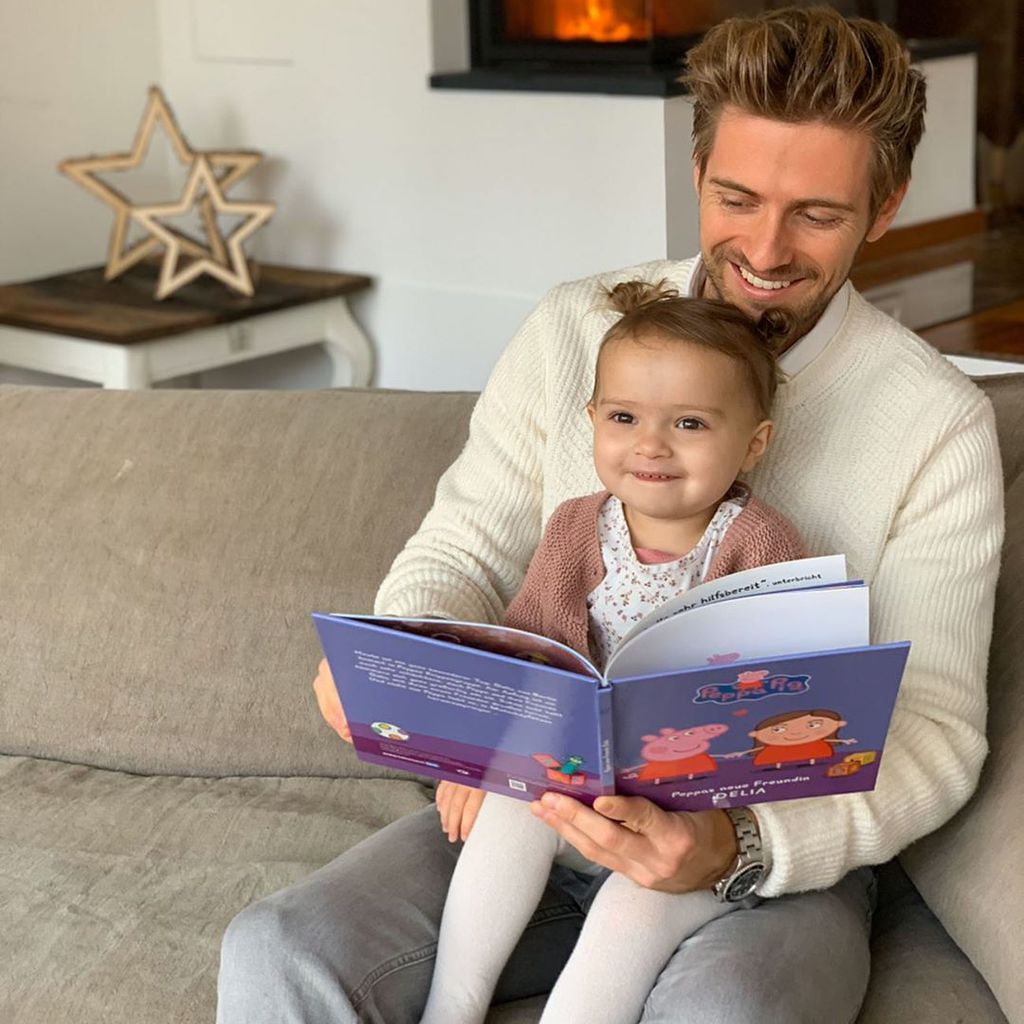 Jörn Schlönvoigt mit seiner Tochter Delia