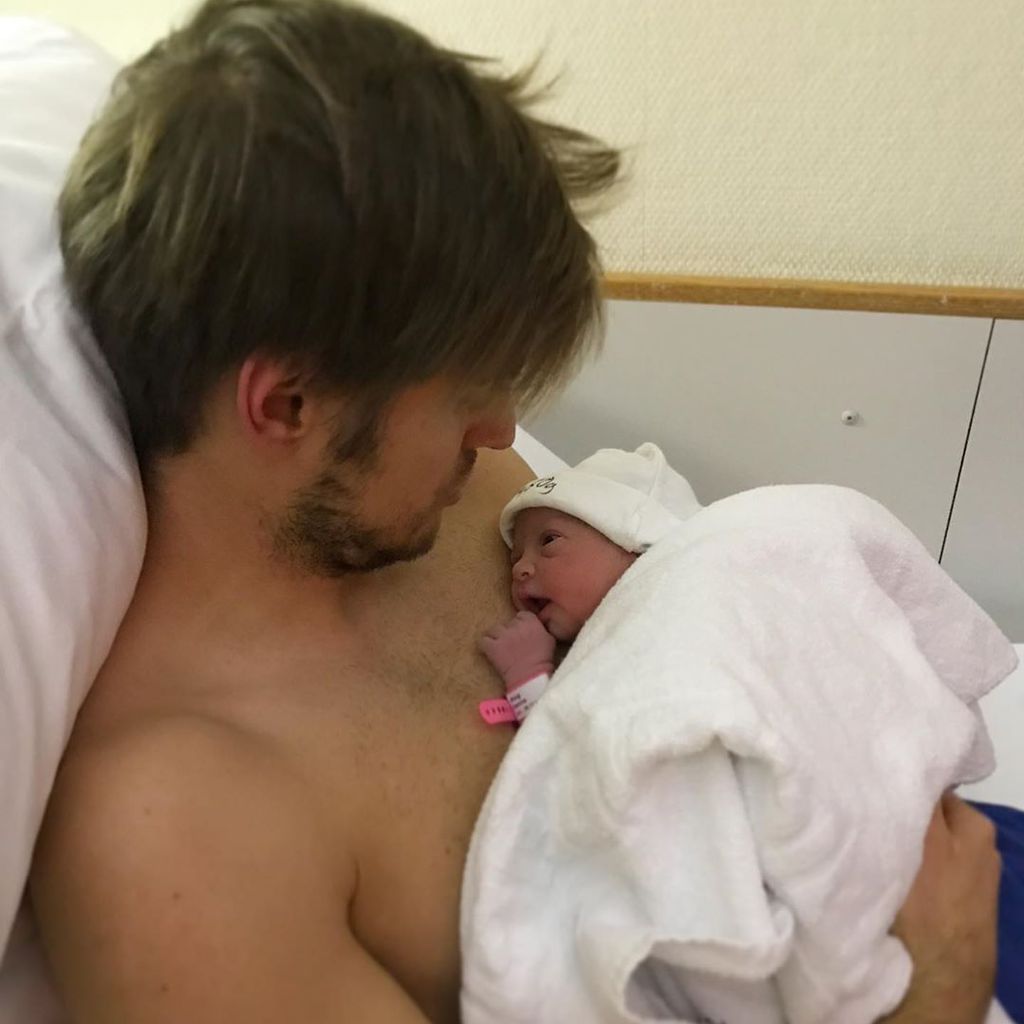 Jörn Schlönvoigt mit seiner Tochter Delia