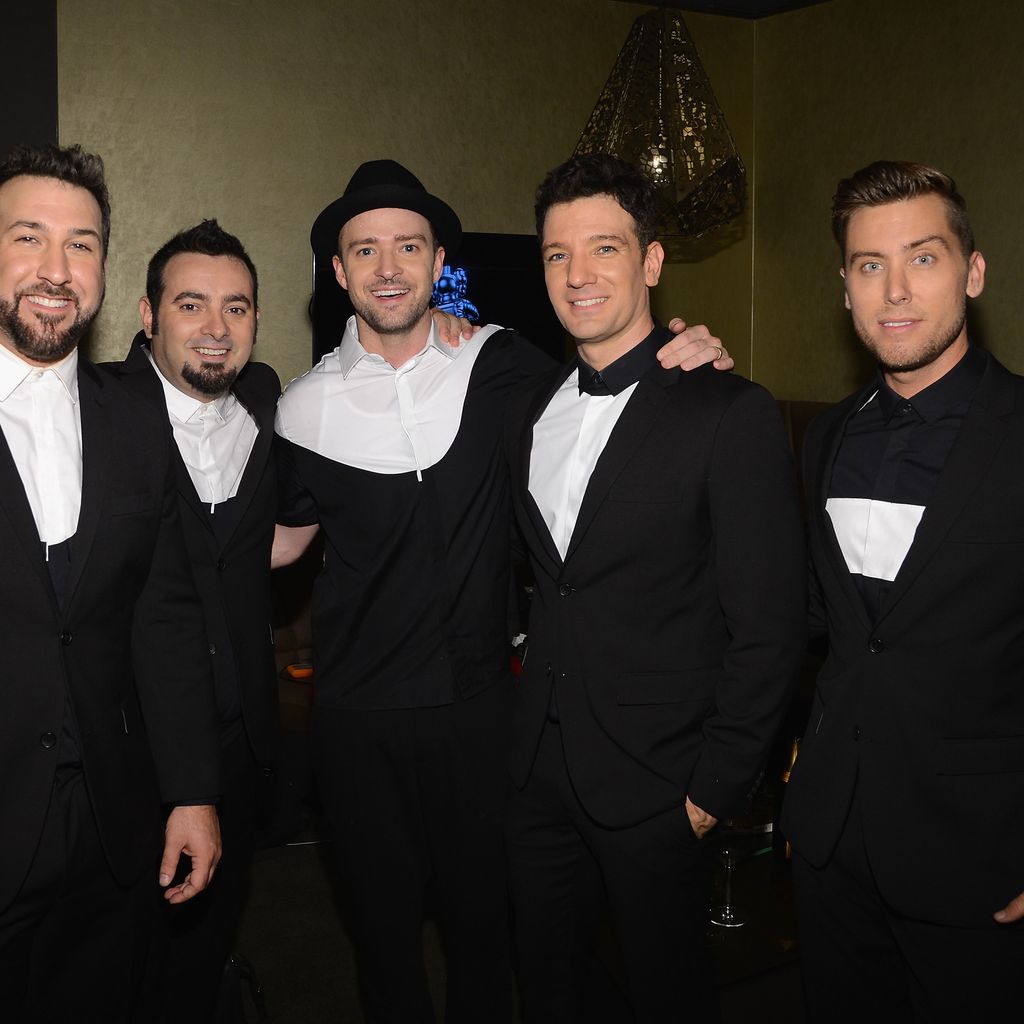 Joey Fatone, Chris Kirkpatrick, Justin Timberlake, JC Chasez und Lance Bass bei den "MTV Video Music