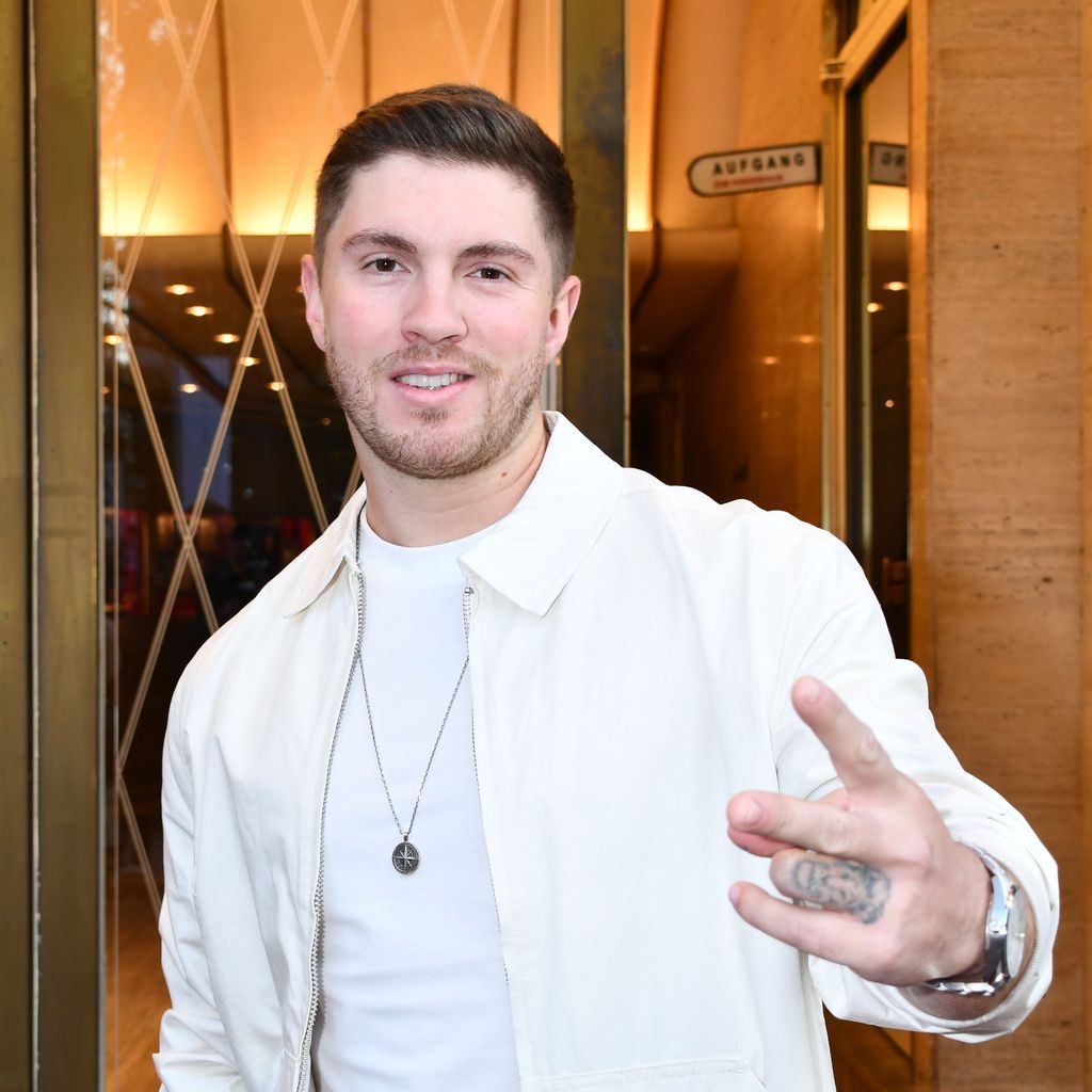 Joey Heindle beim Screening zur ersten Folge von "Club der guten Laune"