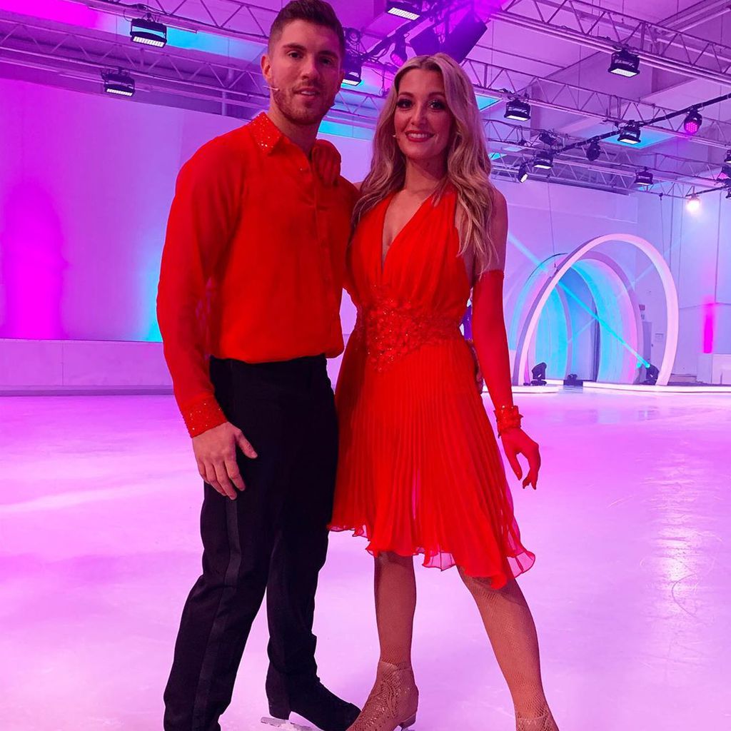 Joey Heindle und Ramona Elsener bei "Dancing on Ice"