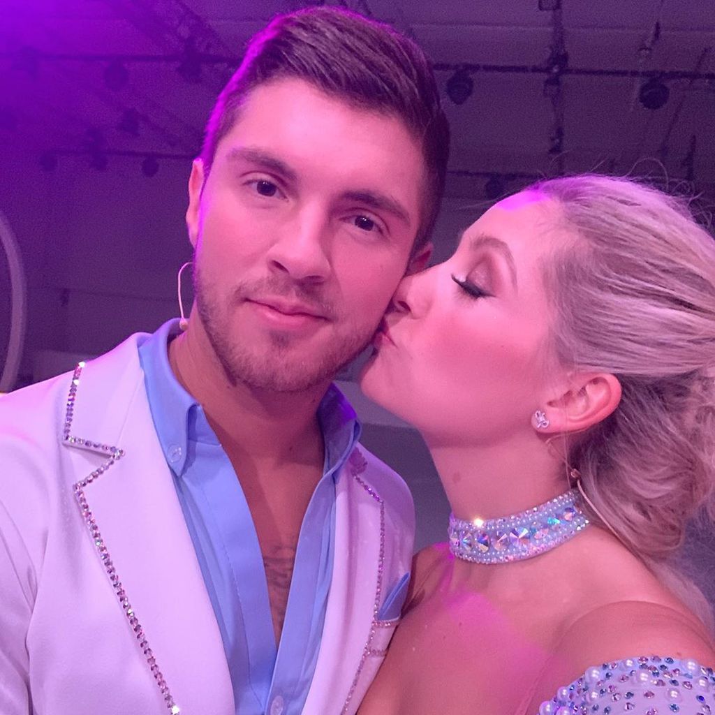 Joey Heindle und Ramona Elsener bei "Dancing on Ice"
