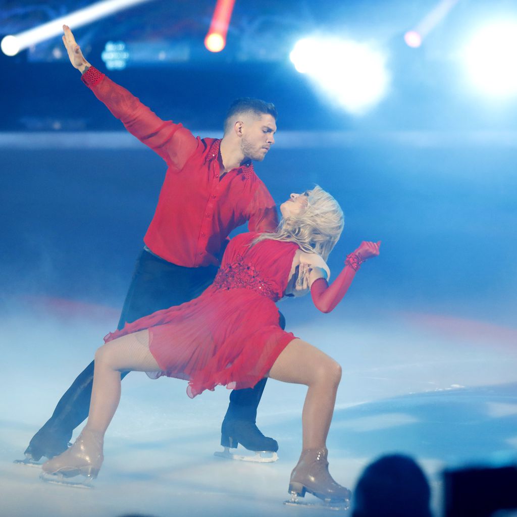 Joey Heindle und Ramona Elsener bei "Dancing on Ice"