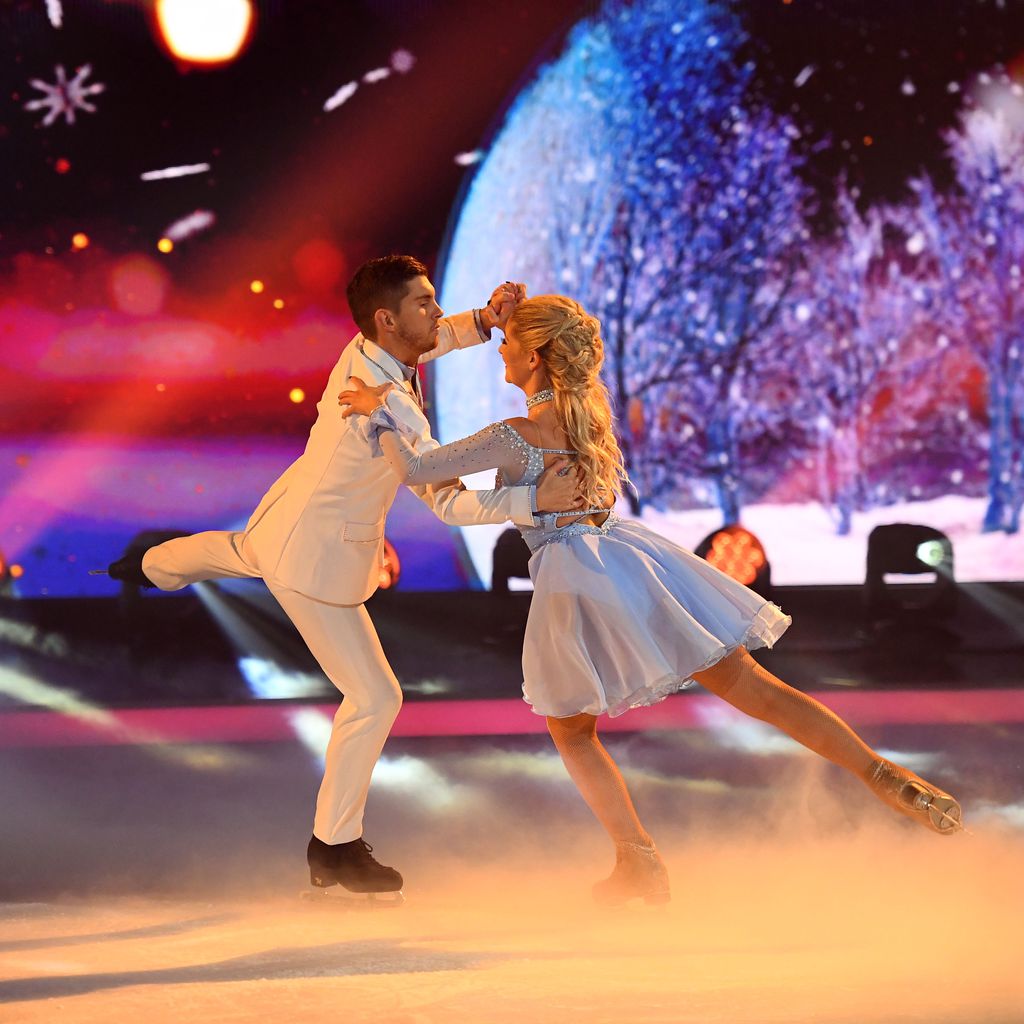 Joey Heindle und Ramona Elsener bei "Dancing on Ice"