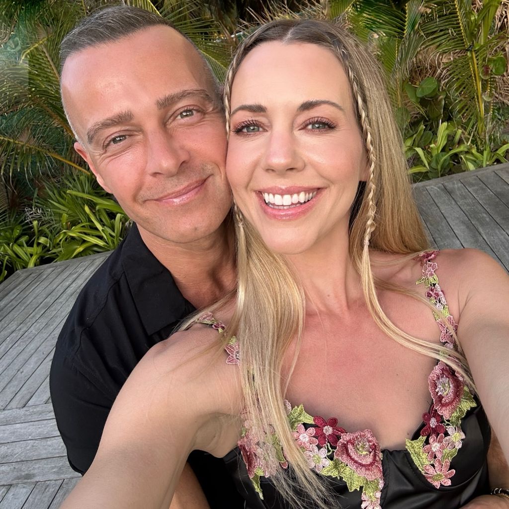 Joey Lawrence und Samanth Cope, Februar 2025