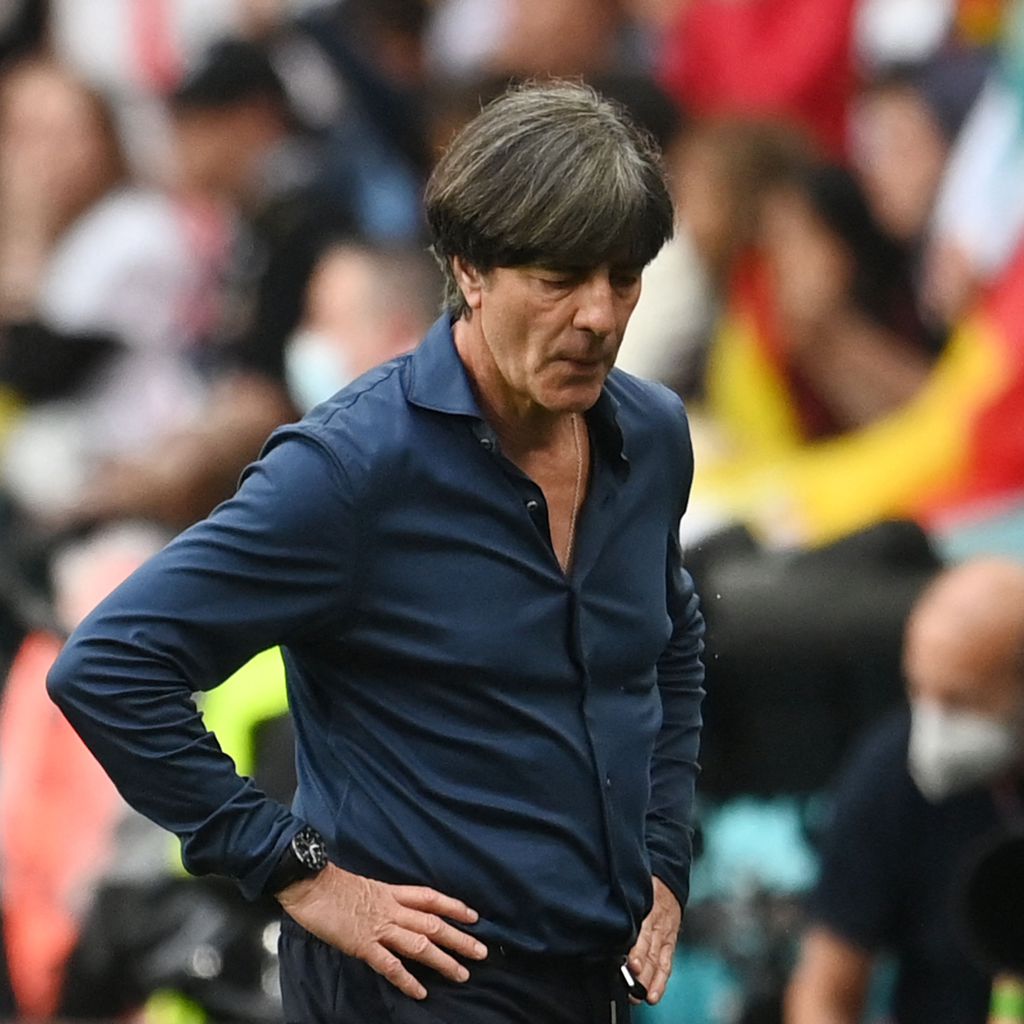 Jogi Löw bei seinem letzten Spiel als Trainer der deutschen Nationalmannschaft