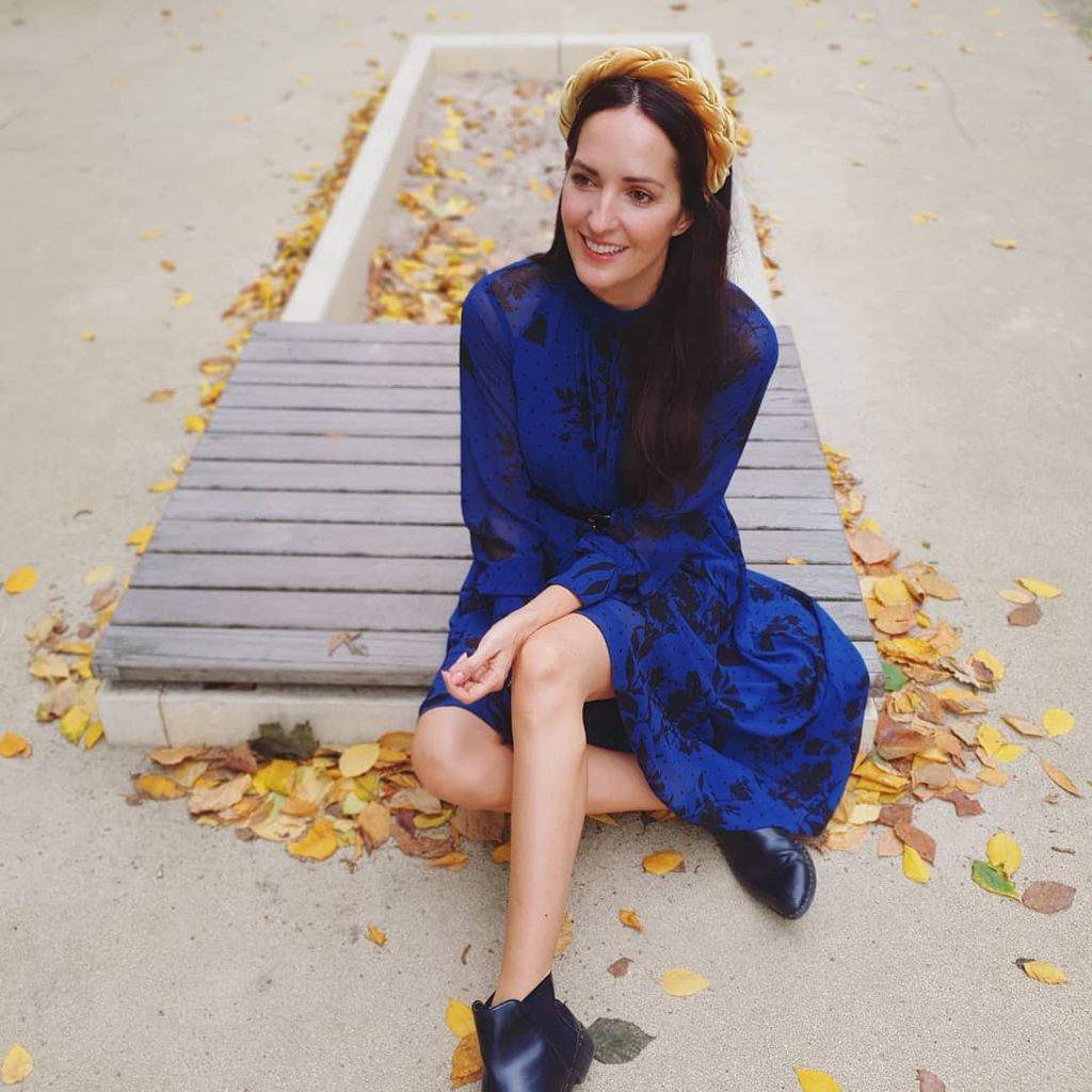 Moderatorin Johanna Klum