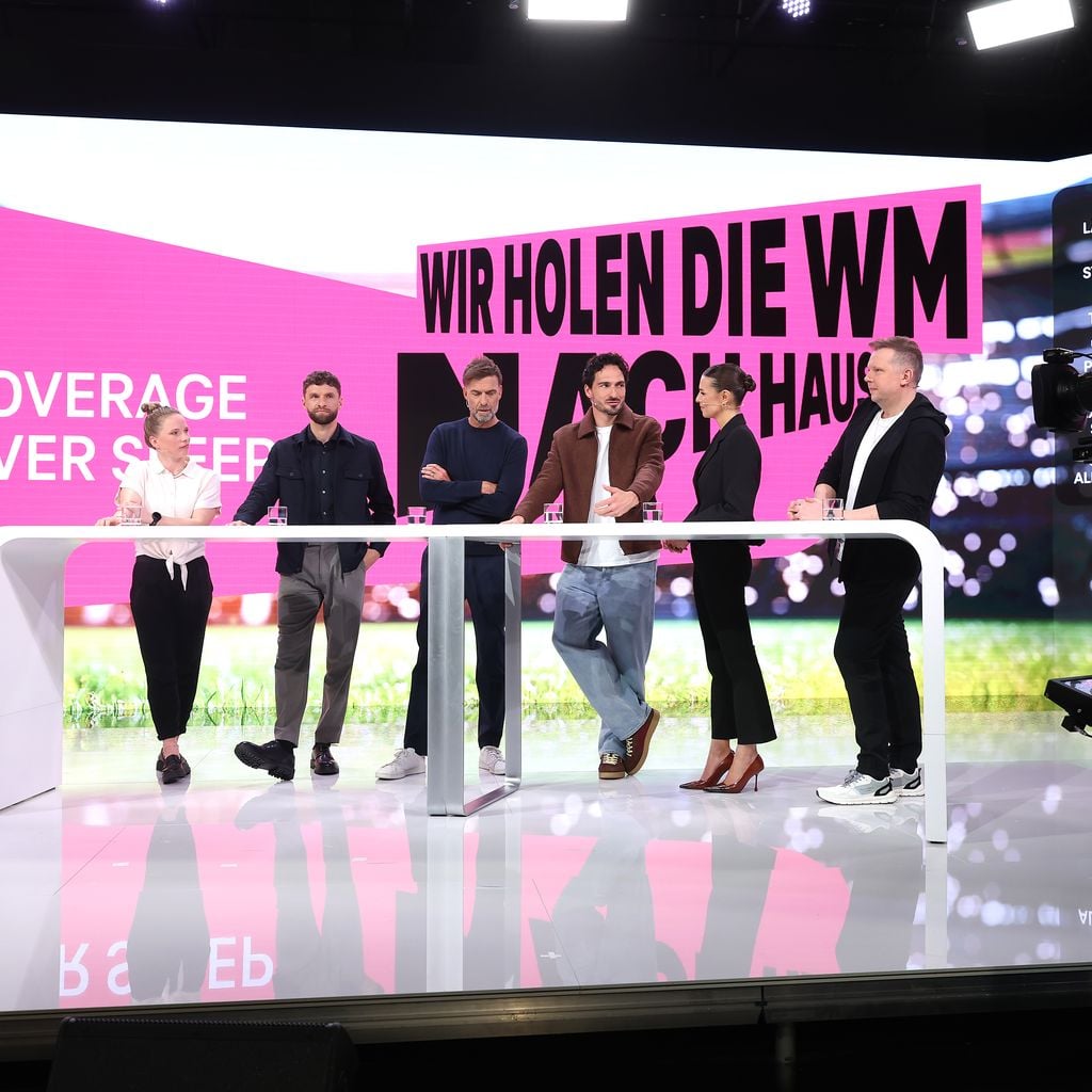 Experten bei der MagentaTV-Teampräsentation zur WM 2026