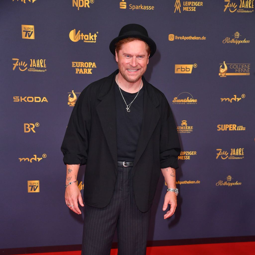 Johannes Oerding bei der GOLDENEN HENNE 2026 in der Leipziger Messe