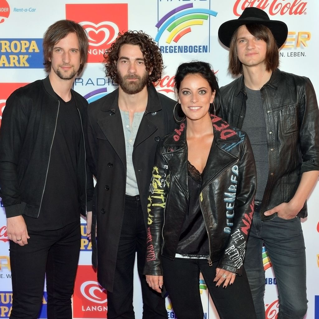 Johannes Stolle, Andreas Nowak, Stefanie Kloß und Thomas Stolle beim Radio Regenbogen Award 2017