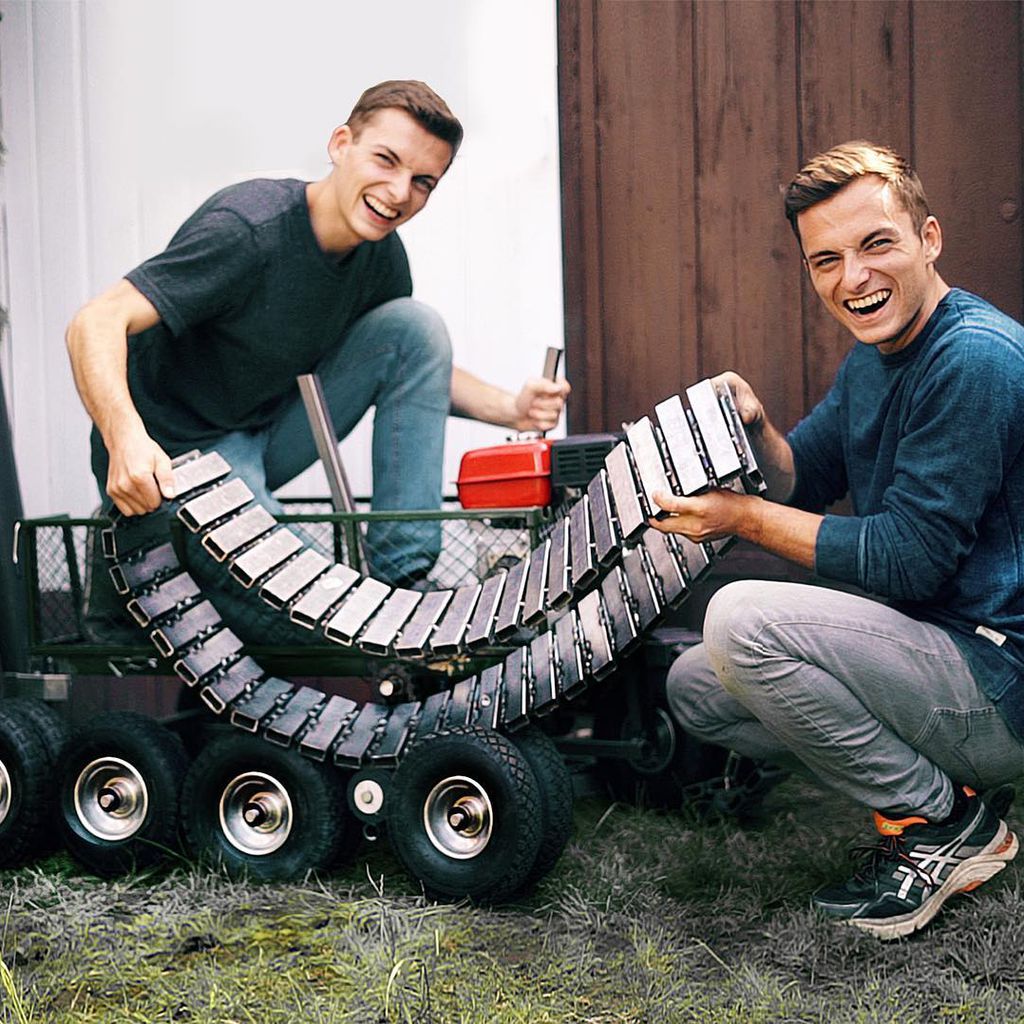 Die Zwillingsbrüder Johannes und Philipp Mickenbecker