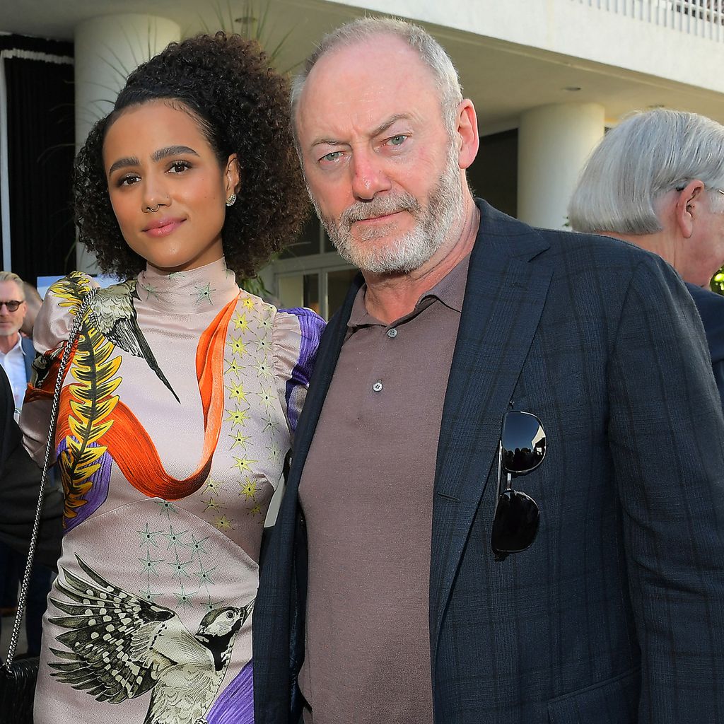 ohn Bradley, Nathalie Emmanuel und Liam Cunningham in Los Angeles 2019
