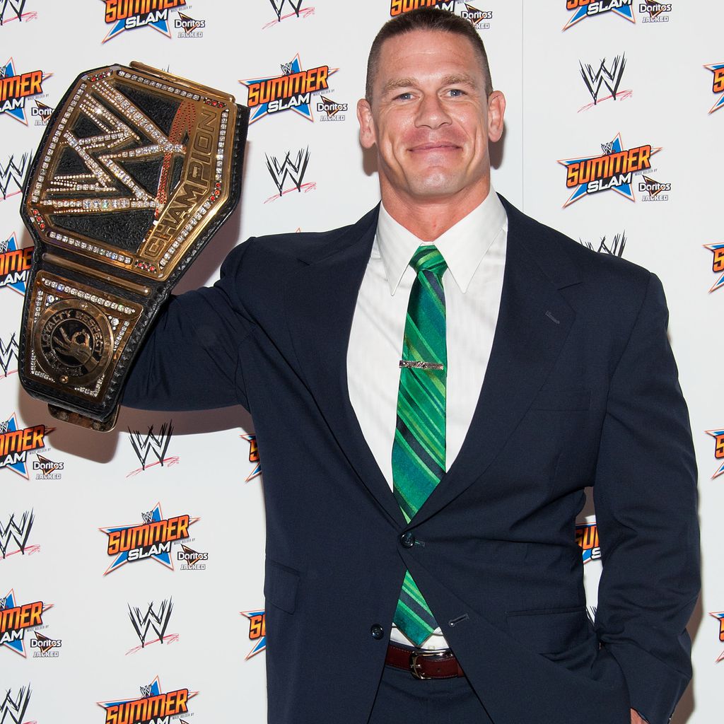 John Cena bei der Pressekonferenz des WWE SummerSlam 2013