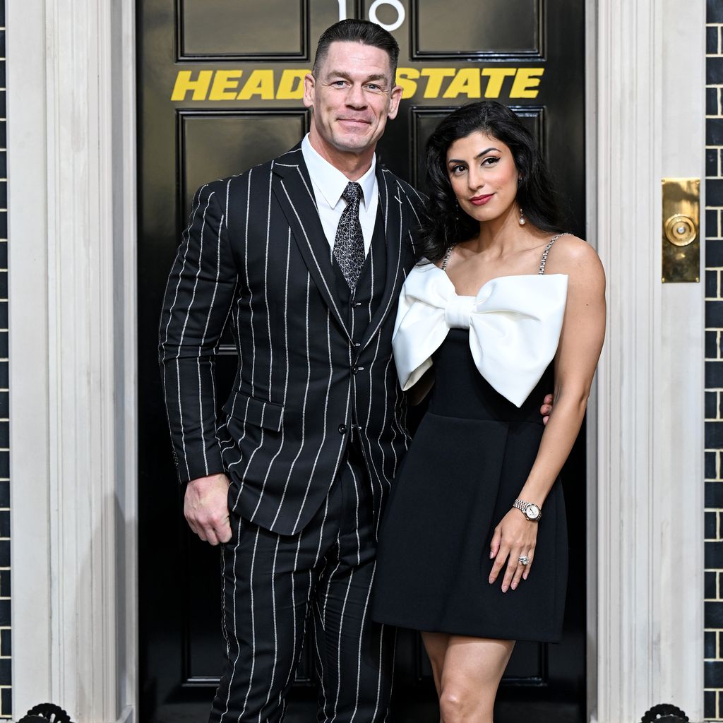 John Cena und Shay Shariatzadeh bei der UK-Sondervorführung von "Head of State" im BFI Southbank in London, Juli 2025